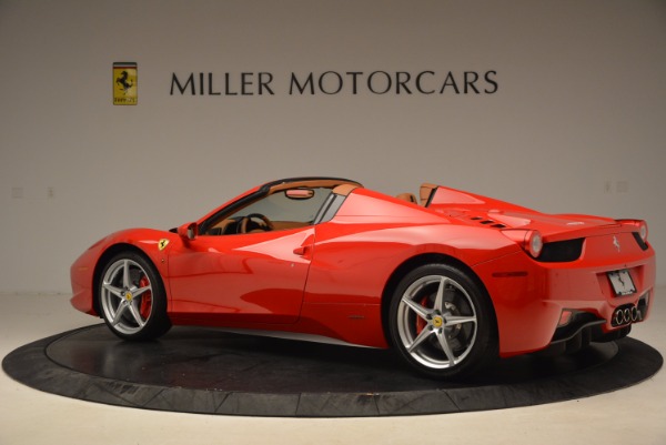Used 2012 Ferrari 458 Spider for sale Sold at Rolls-Royce Motor Cars Greenwich in Greenwich CT 06830 4