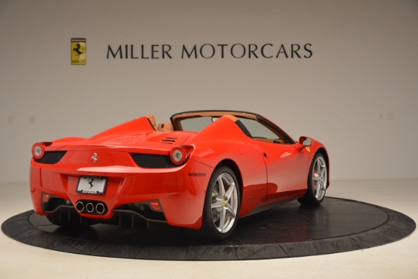 Used 2012 Ferrari 458 Spider for sale Sold at Rolls-Royce Motor Cars Greenwich in Greenwich CT 06830 7