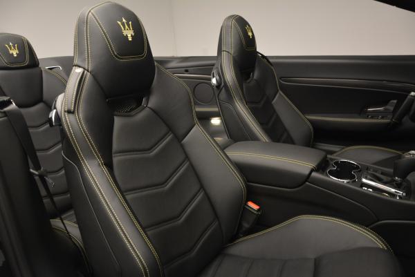 New 2017 Maserati GranTurismo Convertible Sport for sale Sold at Rolls-Royce Motor Cars Greenwich in Greenwich CT 06830 27