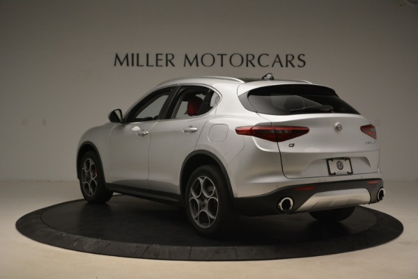 New 2018 Alfa Romeo Stelvio Ti Q4 for sale Sold at Rolls-Royce Motor Cars Greenwich in Greenwich CT 06830 5