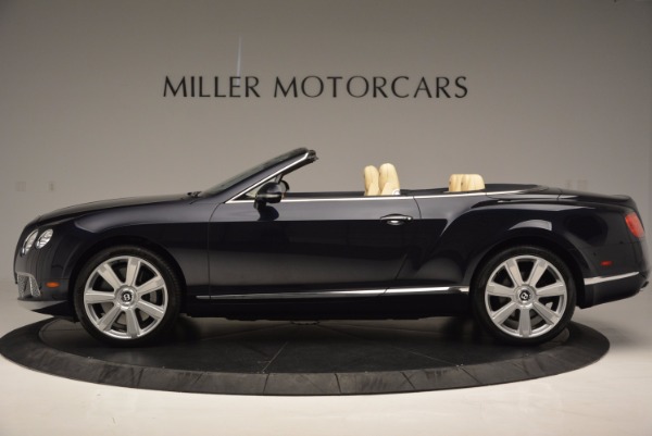 Used 2012 Bentley Continental GTC for sale Sold at Rolls-Royce Motor Cars Greenwich in Greenwich CT 06830 3