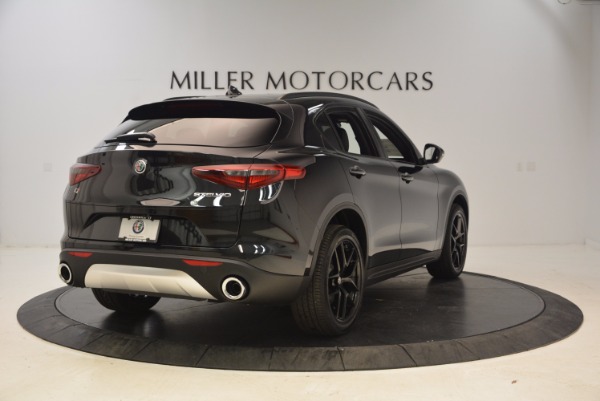 New 2018 Alfa Romeo Stelvio Ti Sport Q4 for sale Sold at Rolls-Royce Motor Cars Greenwich in Greenwich CT 06830 7