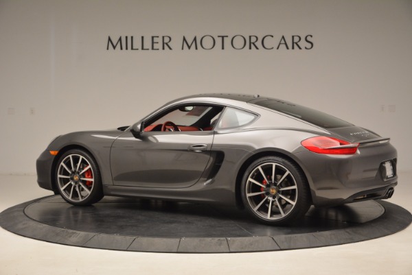 Used 2014 Porsche Cayman S S for sale Sold at Rolls-Royce Motor Cars Greenwich in Greenwich CT 06830 4