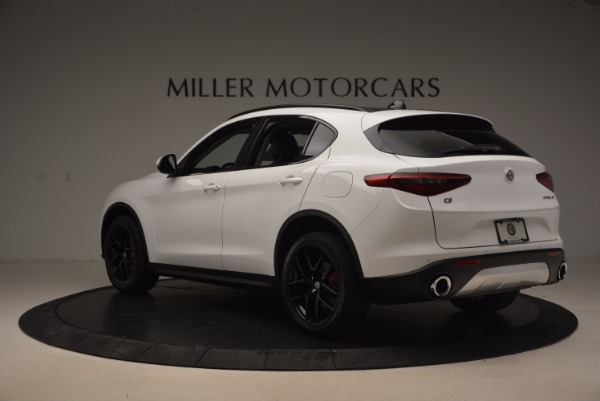 New 2018 Alfa Romeo Stelvio Sport Q4 for sale Sold at Rolls-Royce Motor Cars Greenwich in Greenwich CT 06830 5