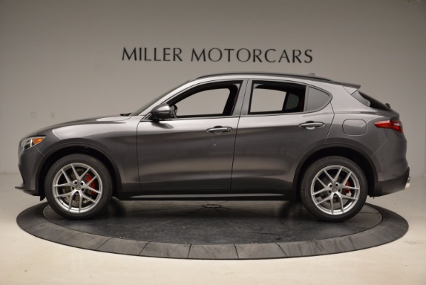 New 2018 Alfa Romeo Stelvio Ti Sport Q4 for sale Sold at Rolls-Royce Motor Cars Greenwich in Greenwich CT 06830 3