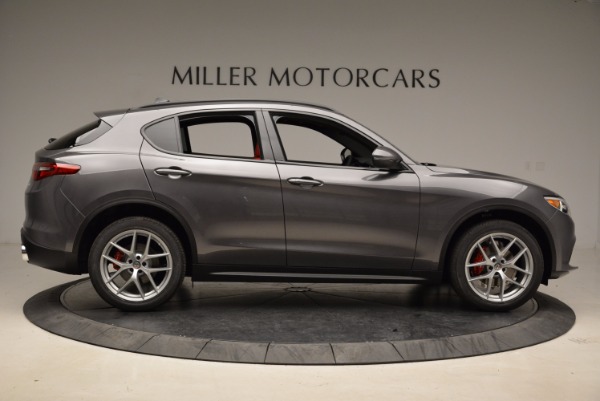 New 2018 Alfa Romeo Stelvio Ti Sport Q4 for sale Sold at Rolls-Royce Motor Cars Greenwich in Greenwich CT 06830 9