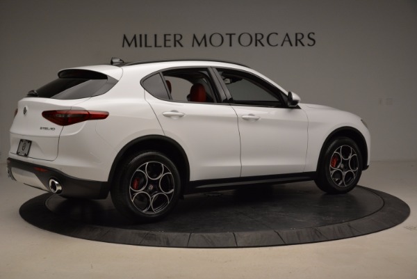 New 2018 Alfa Romeo Stelvio Sport Q4 for sale Sold at Rolls-Royce Motor Cars Greenwich in Greenwich CT 06830 8