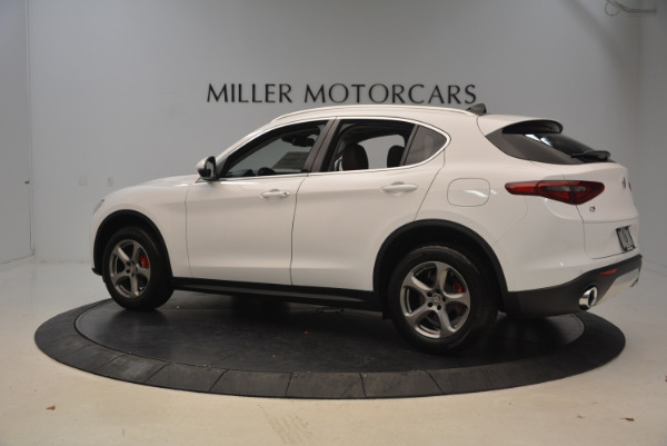 New 2018 Alfa Romeo Stelvio Q4 for sale Sold at Rolls-Royce Motor Cars Greenwich in Greenwich CT 06830 4