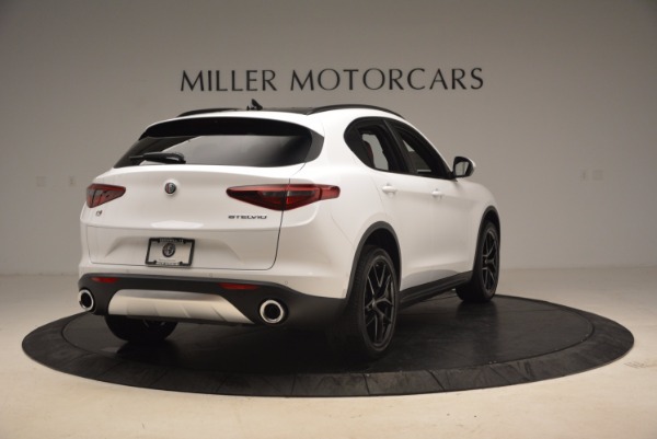 New 2018 Alfa Romeo Stelvio Ti Sport Q4 for sale Sold at Rolls-Royce Motor Cars Greenwich in Greenwich CT 06830 7