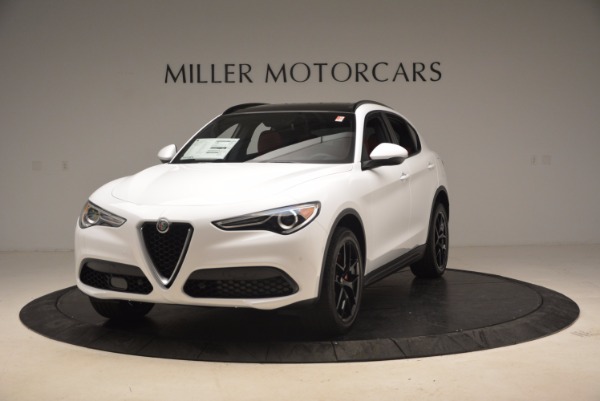 New 2018 Alfa Romeo Stelvio Ti Sport Q4 for sale Sold at Rolls-Royce Motor Cars Greenwich in Greenwich CT 06830 1