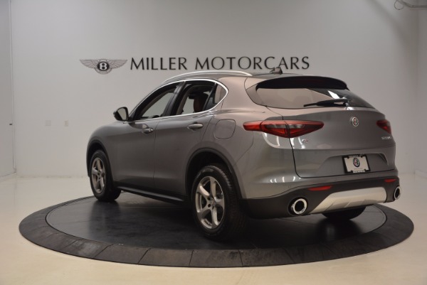 New 2018 Alfa Romeo Stelvio Q4 for sale Sold at Rolls-Royce Motor Cars Greenwich in Greenwich CT 06830 5