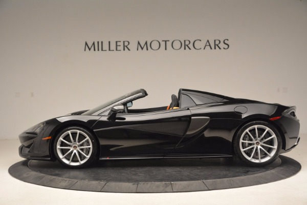 Used 2018 McLaren 570S Spider for sale Sold at Rolls-Royce Motor Cars Greenwich in Greenwich CT 06830 3