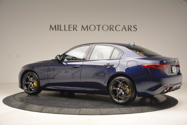 New 2018 Alfa Romeo Giulia Ti Sport Q4 for sale Sold at Rolls-Royce Motor Cars Greenwich in Greenwich CT 06830 4