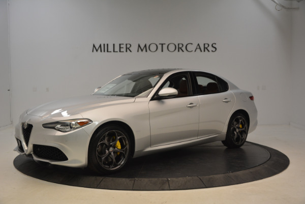 New 2018 Alfa Romeo Giulia Ti Sport Q4 for sale Sold at Rolls-Royce Motor Cars Greenwich in Greenwich CT 06830 2