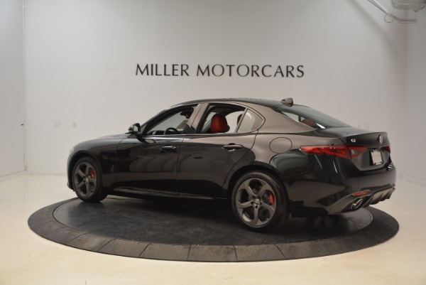 New 2018 Alfa Romeo Giulia Ti Sport Q4 for sale Sold at Rolls-Royce Motor Cars Greenwich in Greenwich CT 06830 4