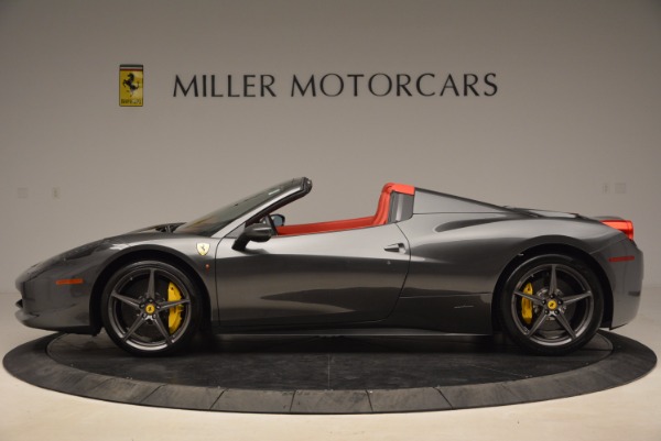 Used 2014 Ferrari 458 Spider for sale Sold at Rolls-Royce Motor Cars Greenwich in Greenwich CT 06830 3