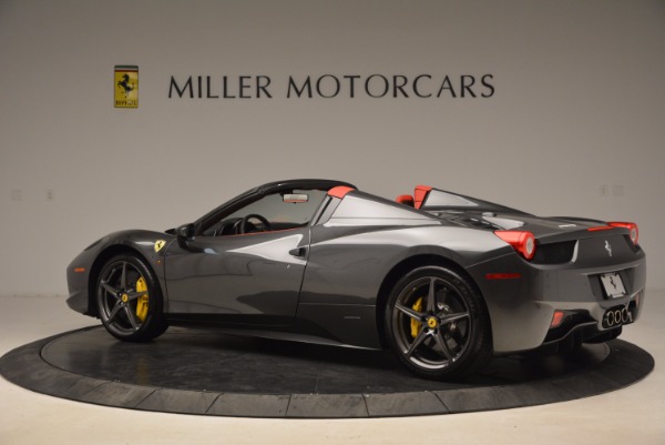 Used 2014 Ferrari 458 Spider for sale Sold at Rolls-Royce Motor Cars Greenwich in Greenwich CT 06830 4