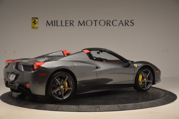 Used 2014 Ferrari 458 Spider for sale Sold at Rolls-Royce Motor Cars Greenwich in Greenwich CT 06830 8