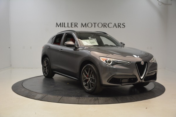 New 2018 Alfa Romeo Stelvio Ti Sport Q4 for sale Sold at Rolls-Royce Motor Cars Greenwich in Greenwich CT 06830 11