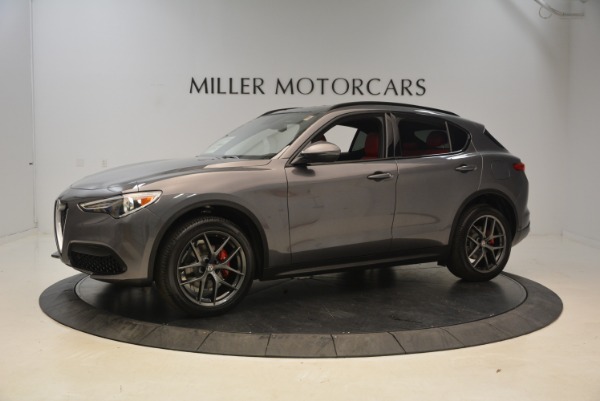 New 2018 Alfa Romeo Stelvio Ti Sport Q4 for sale Sold at Rolls-Royce Motor Cars Greenwich in Greenwich CT 06830 2