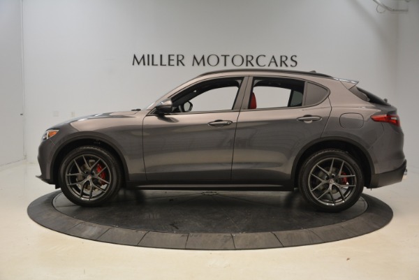 New 2018 Alfa Romeo Stelvio Ti Sport Q4 for sale Sold at Rolls-Royce Motor Cars Greenwich in Greenwich CT 06830 3