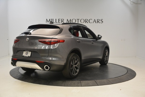 New 2018 Alfa Romeo Stelvio Ti Sport Q4 for sale Sold at Rolls-Royce Motor Cars Greenwich in Greenwich CT 06830 7