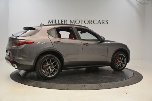 New 2018 Alfa Romeo Stelvio Ti Sport Q4 for sale Sold at Rolls-Royce Motor Cars Greenwich in Greenwich CT 06830 8