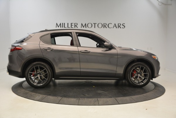 New 2018 Alfa Romeo Stelvio Ti Sport Q4 for sale Sold at Rolls-Royce Motor Cars Greenwich in Greenwich CT 06830 9