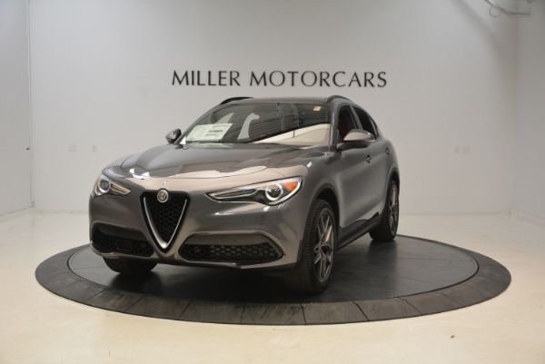 New 2018 Alfa Romeo Stelvio Ti Sport Q4 for sale Sold at Rolls-Royce Motor Cars Greenwich in Greenwich CT 06830 1