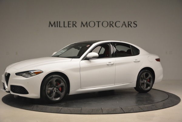 New 2018 Alfa Romeo Giulia Ti Sport Q4 for sale Sold at Rolls-Royce Motor Cars Greenwich in Greenwich CT 06830 2