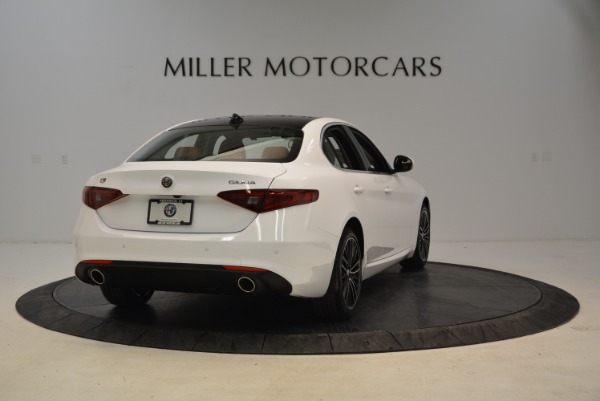 New 2018 Alfa Romeo Giulia Ti Lusso Q4 for sale Sold at Rolls-Royce Motor Cars Greenwich in Greenwich CT 06830 7