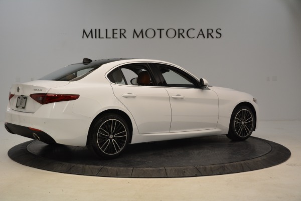 New 2018 Alfa Romeo Giulia Ti Lusso Q4 for sale Sold at Rolls-Royce Motor Cars Greenwich in Greenwich CT 06830 8