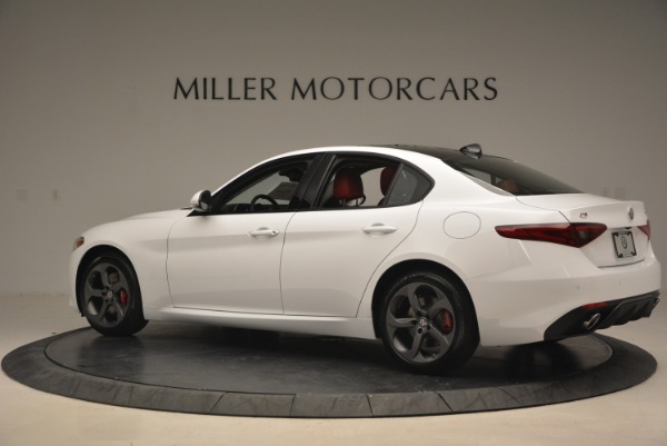 New 2018 Alfa Romeo Giulia Sport Q4 for sale Sold at Rolls-Royce Motor Cars Greenwich in Greenwich CT 06830 5