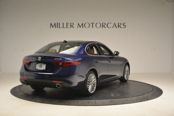 New 2018 Alfa Romeo Giulia Ti Lusso Q4 for sale Sold at Rolls-Royce Motor Cars Greenwich in Greenwich CT 06830 7