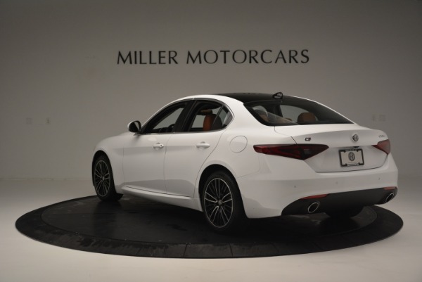 New 2018 Alfa Romeo Giulia Ti Lusso Q4 for sale Sold at Rolls-Royce Motor Cars Greenwich in Greenwich CT 06830 5