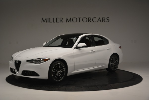 New 2018 Alfa Romeo Giulia Ti Lusso Q4 for sale Sold at Rolls-Royce Motor Cars Greenwich in Greenwich CT 06830 1