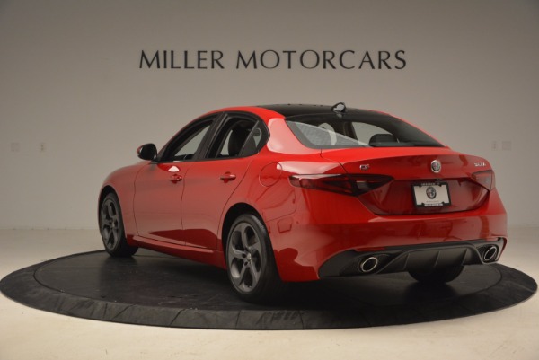 New 2018 Alfa Romeo Giulia Ti Sport Q4 for sale Sold at Rolls-Royce Motor Cars Greenwich in Greenwich CT 06830 5