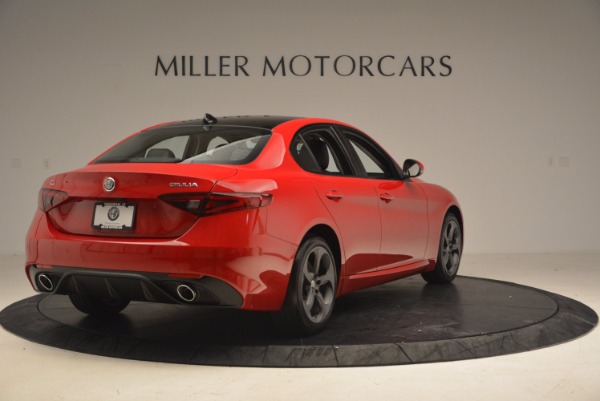 New 2018 Alfa Romeo Giulia Ti Sport Q4 for sale Sold at Rolls-Royce Motor Cars Greenwich in Greenwich CT 06830 7