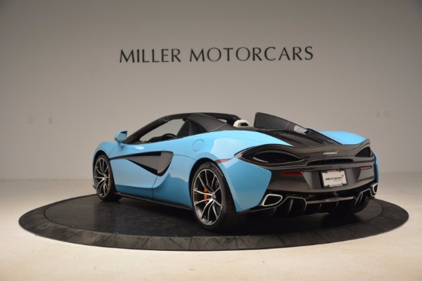 New 2018 McLaren 570S Spider for sale Sold at Rolls-Royce Motor Cars Greenwich in Greenwich CT 06830 5