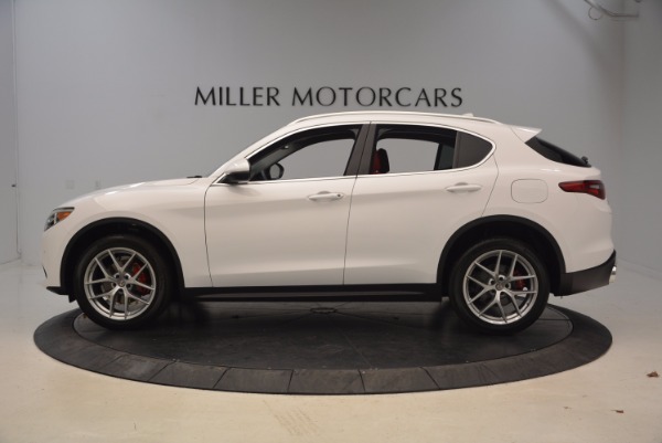 New 2018 Alfa Romeo Stelvio Ti Sport Q4 for sale Sold at Rolls-Royce Motor Cars Greenwich in Greenwich CT 06830 3