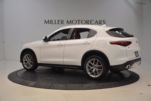 New 2018 Alfa Romeo Stelvio Ti Sport Q4 for sale Sold at Rolls-Royce Motor Cars Greenwich in Greenwich CT 06830 4