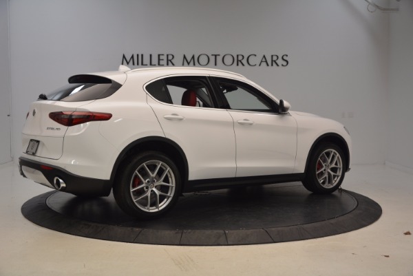 New 2018 Alfa Romeo Stelvio Ti Sport Q4 for sale Sold at Rolls-Royce Motor Cars Greenwich in Greenwich CT 06830 8