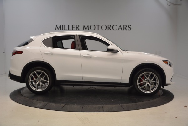 New 2018 Alfa Romeo Stelvio Ti Sport Q4 for sale Sold at Rolls-Royce Motor Cars Greenwich in Greenwich CT 06830 9