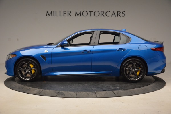 New 2018 Alfa Romeo Giulia Quadrifoglio for sale Sold at Rolls-Royce Motor Cars Greenwich in Greenwich CT 06830 3