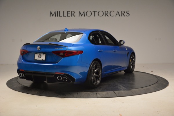 New 2018 Alfa Romeo Giulia Quadrifoglio for sale Sold at Rolls-Royce Motor Cars Greenwich in Greenwich CT 06830 7