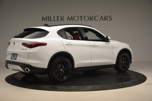 New 2018 Alfa Romeo Stelvio Ti Sport Q4 for sale Sold at Rolls-Royce Motor Cars Greenwich in Greenwich CT 06830 8