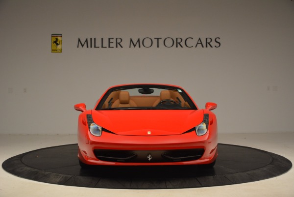 Used 2013 Ferrari 458 Spider for sale Sold at Rolls-Royce Motor Cars Greenwich in Greenwich CT 06830 12