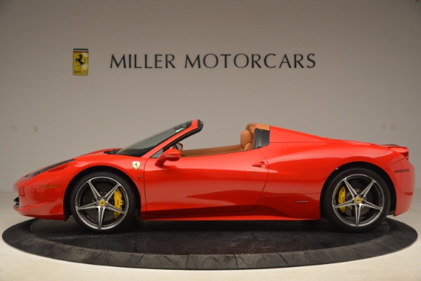 Used 2013 Ferrari 458 Spider for sale Sold at Rolls-Royce Motor Cars Greenwich in Greenwich CT 06830 3