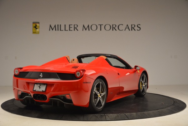 Used 2013 Ferrari 458 Spider for sale Sold at Rolls-Royce Motor Cars Greenwich in Greenwich CT 06830 7