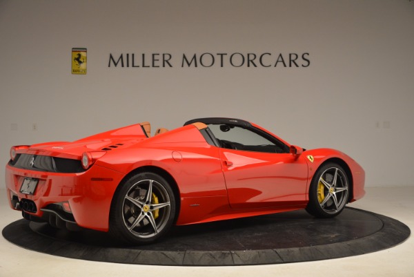 Used 2013 Ferrari 458 Spider for sale Sold at Rolls-Royce Motor Cars Greenwich in Greenwich CT 06830 8